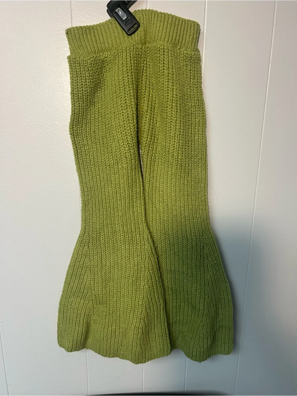 Vintage crocheted Bell bottoms Youth Unique homemade Flare pants